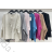 Svetr úpletový oversize dlouhý rukáv dámský (S/M ONE SIZE) ITALSKÁ MÓDA IMPDY23FH9098