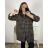 Kabát dlhý rukáv dámsky nadrozmer (3XL/4XL ONE SIZE) TALIANSKA MÓDA IMC23346