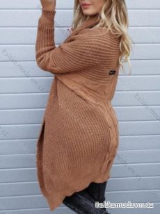 Cardigan pletený dlhý rukáv dámsky (S/M/L ONE SIZE) TALIANSKA MÓDA IMD23765