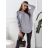 Sveter pletený dlhý rukáv dámsky (S/M/L ONE SIZE) TALIANSKA MÓDA IMD23774