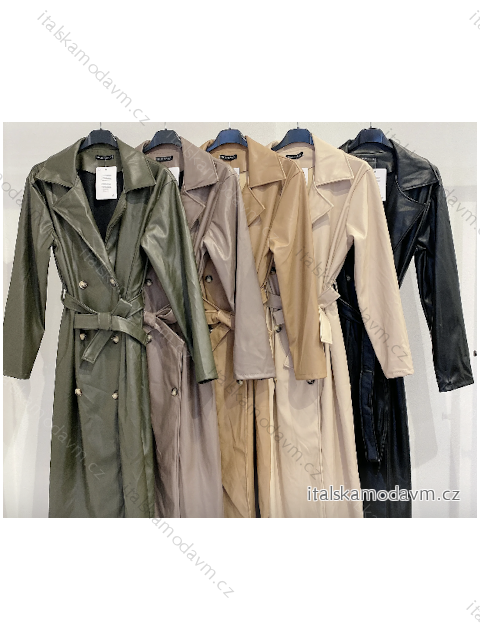 Kabát dlhý rukáv dámsky (S/M ONE SIZE) TALIANSKA MÓDA IMPMD234403j