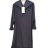 Šaty oversize dlouhý rukáv dámské (S/M ONE SIZE) ITALSKÁ MÓDA IMPLI2334827