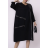 Šaty oversize dlhý rukáv dámske (S/M ONE SIZE) TALIANSKA MÓDA IMPLI2337387
