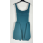 Šaty krátké společenské na ramínka dámské (S/M ONE SIZE) ITALSKÁ MÓDA IMPBB23A200591