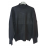 Sveter oversize s rolákom dlhý rukáv dámske (M/L ONE SIZE) FRANCÚZSKA MÓDA FMWT23DT55559 čierna M / L