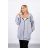 Bluza z nadrukiem ”The world is yours” szara