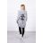 Bluza z nadrukiem ”The world is yours” szara