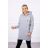 Bluza z kapturem z naszywkami szara