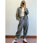 Nohavice elegantné dlhé dámske (S/M ONE SIZE) TALIANSKA MÓDA IMPDY23LS20172