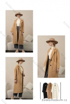 Kabát zimný dlhý rukáv dámsky (S/M ONE SIZE) TALIANSKA MÓDA IMPLP2323216040