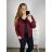 Svetr na knoflíky dlouhý rukáv dámský (M/L ONE SIZE) ITALSKá MODA IM723EVELIN/DU M/L smaragdová