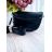 Kabelka přes rameno crossbody dámská (ONE SIZE) ITALSKÁ MÓDA IM2620TO-2-1/DU ONE SIZE Černá