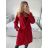 Kabát flaušový dámsky (S/M ONE SIZE) TALIANSKA MÓDA IM723050/DU S/M Čierno-biela