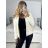 Bunda podzimní s kapucí dámská (S-XL) POLSKÁ MODA BLI23OB238006/DU smetanová S