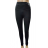 Legíny dlouhé zatepletné  dámské (S,M, L,XL) D.D. STYLE  DDS23A566/DUR Černá M