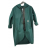 Kabát predĺžený s kapucňou dlhý rukáv dámska (S/M/L ONE SIZE) TALIANSKA MÓDA IMC22678/DU petrolejová M / L
