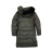 Bunda kabát s kapucňou dámska nadrozmer (M-3XL) Nat23RQW7689L/DR Čierna 3XL
