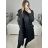 Bunda kabát s kapucí dámská (S-2XL) MET23LZ12600-1/DR Černá L