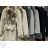 Kabát s kožúškom dlhý rukáv dámsky (S/M ONE SIZE) TALIANSKA MÓDA IMWAE234380