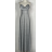 Šaty dlhé elegantné trblietavé s flitrami na ramienka dámske (S/M ONE SIZE) TALIANSKA MÓDA IMPBB23C30737