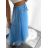 Sukňa dlhá tylová dámska (S/M ONE SIZE) TALIANSKA MÓDA IMM23M22197/DU -   fialová,   S/M