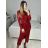 Šaty elegantní flitrové dlouhý rukáv dámské (S/M ONE SIZE) ITALSKá MóDA IMM23M5114