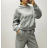Mikina s kapucňou dlhý rukáv dámska (S/M ONE SIZE) TALIANSKA MÓDA IMPDY232XFH1142