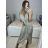 Šaty dlhé elegantné trblietavé s flitrami bez rukávov dámske (S/M ONE SIZE) TALIANSKA MÓDA IMPBB23B24183