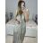 Šaty dlhé elegantné trblietavé s flitrami bez rukávov dámske (S/M ONE SIZE) TALIANSKA MÓDA IMPBB23B24183