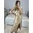 Šaty dlouhé společenské bez rukávu dámské (S/M ONE SIZE) ITALSKá MODA IM323141/DU S/M fuchsiová
