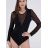 Body dlhý rukáv dámske (S/M ONE SIZE) TALIANSKA MODA IMHMS23061