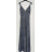 Šaty dlhé elegantné trblietavé s flitrami na ramienka dámske (S/M ONE SIZE) TALIANSKA MÓDA IMPBB23C23805