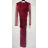 Šaty elegantný dlhý rukáv dámske (S/M ONE SIZE) TALIANSKA MÓDA IMPBB23B24242