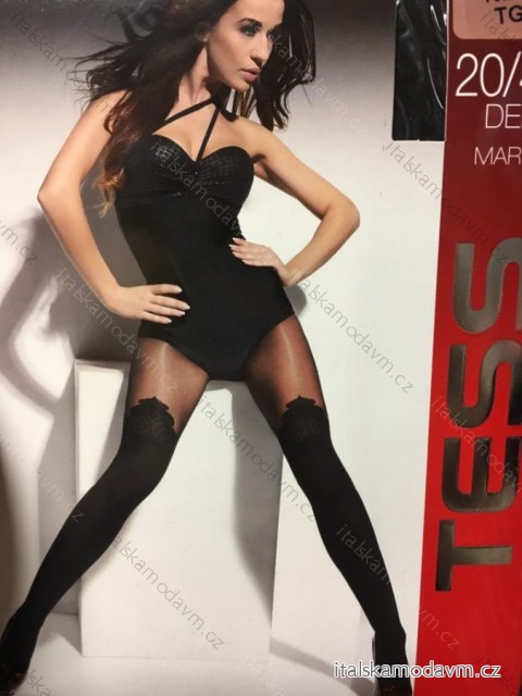 Pančuchy dámske 20/40DEN (158-180) TESS TESS22MARYA-20/40DEN čierna 4