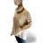 Tunika teplá dlouhý rukáv dámská nadrozměr (XL/2XL ONE SIZE) ITALSKá MóDA IM424004/DR XL/2XL čierna