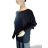 Svetr pletený oversize dlouhý rukáv dámský nadrozměr (XL/2XL ONE SIZE) TURECKÁ MODA TME24001 XL/2XL Světle Šedá