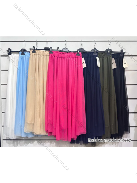 Sukňa dlhá dámska (S/M ONE SIZE) TALIANSKA MÓDA IMPSH245308A