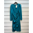 Šaty elegantný dlhý rukáv dámske (S/M ONE SIZE) TALIANSKA MÓDA IMPSH246552