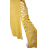 Šaty úpletové dlhý rukáv dámske (S/M ONE SIZE) MB21 IM619052/DR S/M horčicová