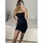 Šaty elegantní carmen dámské (S/M ONE SIZE) ITALSKÁ MÓDA IMPBB2331345