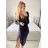 Šaty elegantné flitrové dlhý rukáv dámske (S/M ONE SIZE) TALIANSKA MóDA IMM23M30557