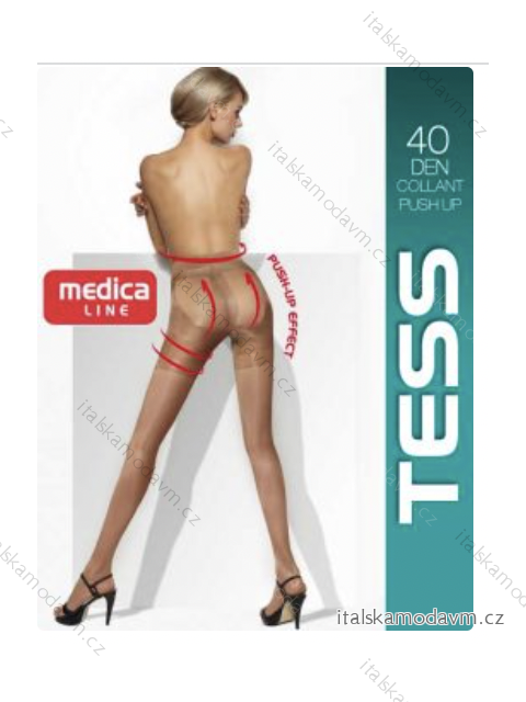 Pančucháče dámske 40DEN (158-176+) TESS TESSPUSH-UP-40DEN opal