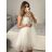Šaty spoločenské elegantné bez rukávov krátke plesové dámske (S/M ONE SIZE) TALIANSKA MÓDA IMM22PL19801KR/DU -   růžová světlá -   S / M
