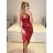 Šaty dlouhé společenské na ramínka dámské (S/M ONE SIZE) ITALSKá MODA IM3236537/DU S/M čierna