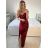 Šaty spoločenské carmen elegantné dámske (S/M ONE SIZE) TALIANSKA MODA IMS235378