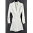 Šaty elegantné kabátikové dlhý rukáv dámske (S/M ONE SIZE) TALIANSKA MÓDA IMPBB243198lx