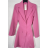 Šaty elegantné kabátikové dlhý rukáv dámske (S/M ONE SIZE) TALIANSKA MÓDA IMPBB243198lx