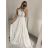 Šaty elegantné spoločenské dlhé na ramienka dámske (S/M ONE SIZE) TALIANSKA MóDA IMM2218806/DU -   červená -   S / M