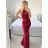 Šaty dlouhé letní elegantní bez rukávu dámské (S/M ONE SIZE) ITALSKÁ MÓDA IMPBB232L9618/DU královská modrá S/M