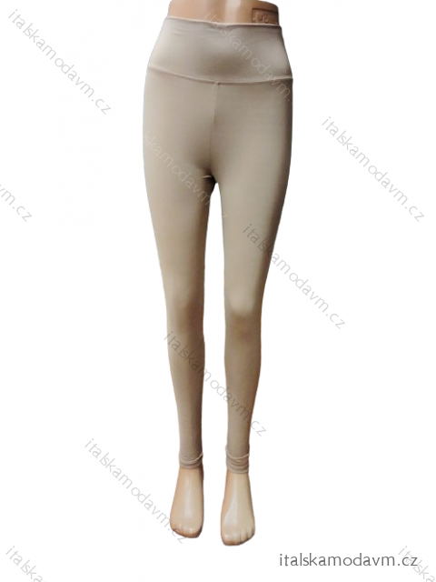Legíny dlouhé tenké dámské (S-XL) HDM TURECKÁ MÓDA TM824H4800-2/DR - béžová - XXL